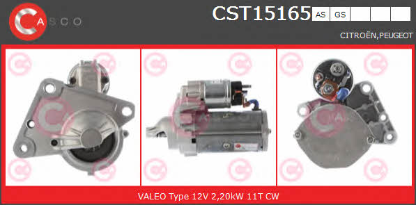 Casco CST15165AS Starter CST15165AS: Buy near me in Poland at 2407.PL - Good price!