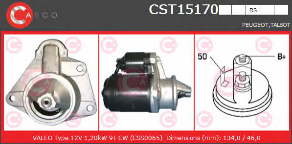 Casco CST15170RS Starter CST15170RS: Buy near me in Poland at 2407.PL - Good price!