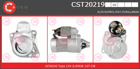 Casco CST20219GS Starter CST20219GS: Buy near me in Poland at 2407.PL - Good price!