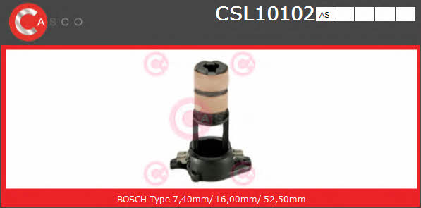Casco CSL10102AS Pierścień ślizgowy alternatora CSL10102AS: Dobra cena w Polsce na 2407.PL - Kup Teraz!