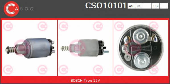 Casco CSO10101GS Solenoid switch, starter CSO10101GS: Buy near me in Poland at 2407.PL - Good price!