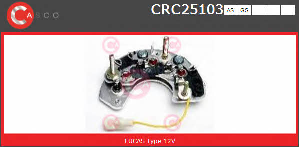 Casco CRC25103AS Mostek diodowy CRC25103AS: Dobra cena w Polsce na 2407.PL - Kup Teraz!