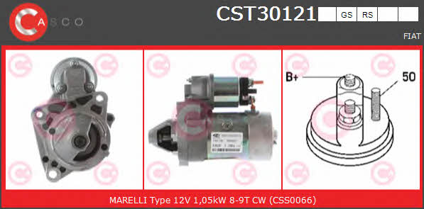 Casco CST30121GS Стартер CST30121GS: Приваблива ціна - Купити у Польщі на 2407.PL!