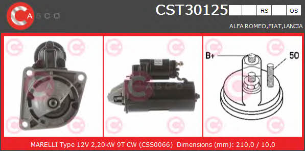 Casco CST30125OS Anlasser CST30125OS: Kaufen Sie zu einem guten Preis in Polen bei 2407.PL!