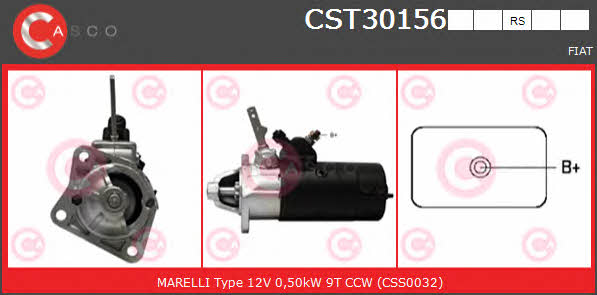 Casco CST30156RS Стартер CST30156RS: Отличная цена - Купить в Польше на 2407.PL!