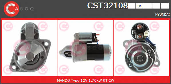 Casco CST32108GS Starter CST32108GS: Buy near me in Poland at 2407.PL - Good price!