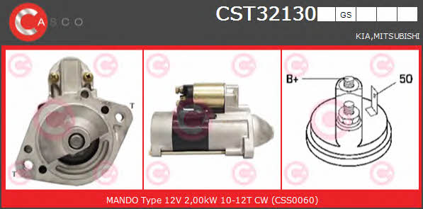 Casco CST32130GS Starter CST32130GS: Buy near me in Poland at 2407.PL - Good price!