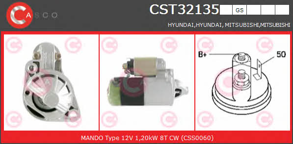 Casco CST32135GS Starter CST32135GS: Buy near me in Poland at 2407.PL - Good price!