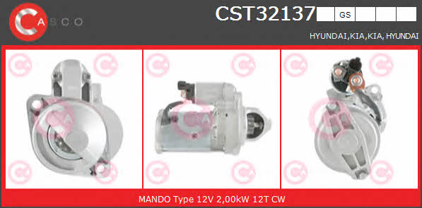 Casco CST32137GS Стартер CST32137GS: Отличная цена - Купить в Польше на 2407.PL!
