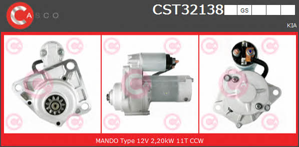 Casco CST32138GS Starter CST32138GS: Buy near me in Poland at 2407.PL - Good price!