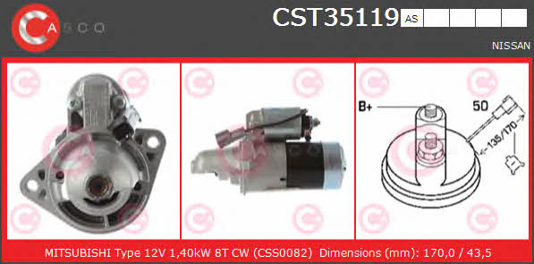 Casco CST35119AS Starter CST35119AS: Buy near me in Poland at 2407.PL - Good price!