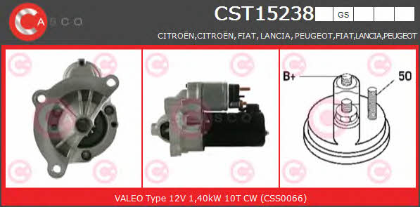 Casco CST15238GS Starter CST15238GS: Buy near me in Poland at 2407.PL - Good price!