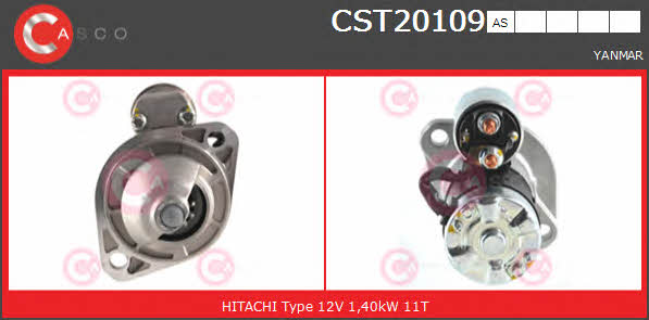 Casco CST20109AS Starter CST20109AS: Buy near me in Poland at 2407.PL - Good price!