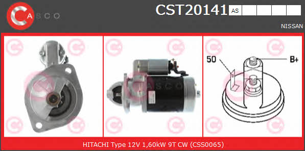 Casco CST20141AS Starter CST20141AS: Buy near me in Poland at 2407.PL - Good price!