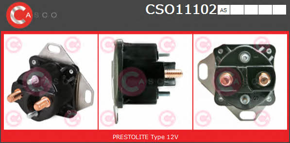 Casco CSO11102AS Solenoid switch, starter CSO11102AS: Buy near me in Poland at 2407.PL - Good price!