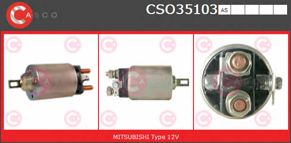 Casco CSO35103AS Magnetschalter anlasser CSO35103AS: Bestellen Sie in Polen zu einem guten Preis bei 2407.PL!