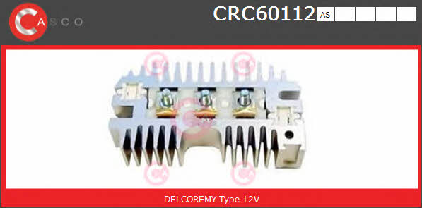 Casco CRC60112AS Rectifier, alternator CRC60112AS: Buy near me in Poland at 2407.PL - Good price!