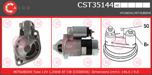 Casco CST35144AS Starter CST35144AS: Buy near me in Poland at 2407.PL - Good price!