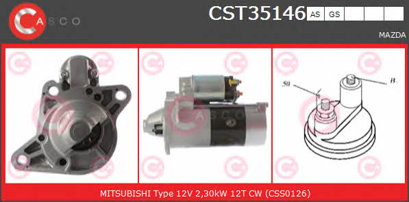 Casco CST35146AS Starter CST35146AS: Buy near me in Poland at 2407.PL - Good price!
