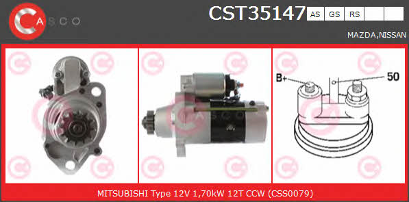 Casco CST35147AS Starter CST35147AS: Buy near me at 2407.PL in Poland at an Affordable price!