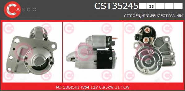 Casco CST35245GS Starter CST35245GS: Buy near me in Poland at 2407.PL - Good price!