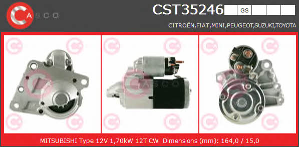 Casco CST35246GS Starter CST35246GS: Buy near me at 2407.PL in Poland at an Affordable price!