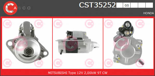 Casco CST35252GS Starter CST35252GS: Buy near me in Poland at 2407.PL - Good price!