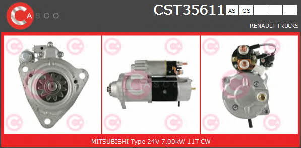 Casco CST35611GS Starter CST35611GS: Buy near me in Poland at 2407.PL - Good price!