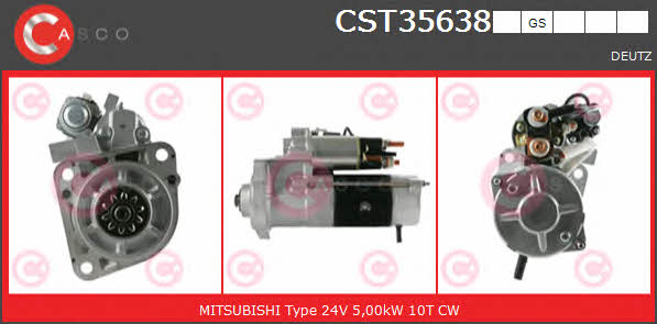Casco CST35638GS Starter CST35638GS: Buy near me in Poland at 2407.PL - Good price!