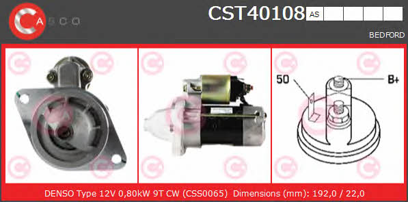 Casco CST40108AS Anlasser CST40108AS: Kaufen Sie zu einem guten Preis in Polen bei 2407.PL!