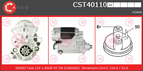 Casco CST40110AS Starter CST40110AS: Buy near me in Poland at 2407.PL - Good price!