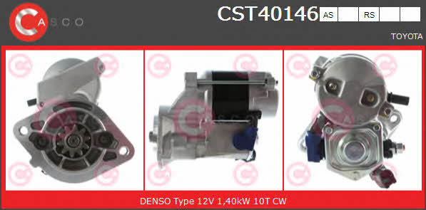 Casco CST40146AS Стартер CST40146AS: Отличная цена - Купить в Польше на 2407.PL!