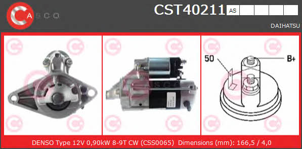 Casco CST40211AS Starter CST40211AS: Buy near me in Poland at 2407.PL - Good price!