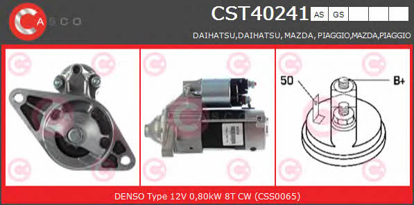 Casco CST40241AS Starter CST40241AS: Buy near me in Poland at 2407.PL - Good price!