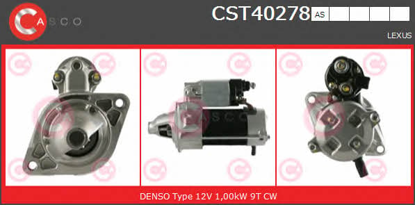 Casco CST40278AS Starter CST40278AS: Buy near me at 2407.PL in Poland at an Affordable price!