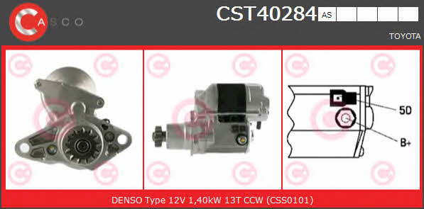 Casco CST40284AS Стартер CST40284AS: Отличная цена - Купить в Польше на 2407.PL!