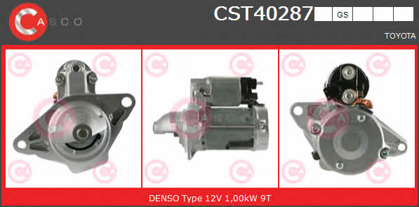 Casco CST40287GS Стартер CST40287GS: Отличная цена - Купить в Польше на 2407.PL!