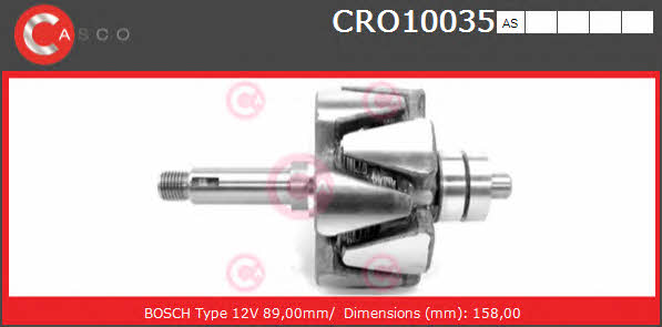 Casco CRO10035AS Ротор генератора CRO10035AS: Отличная цена - Купить в Польше на 2407.PL!