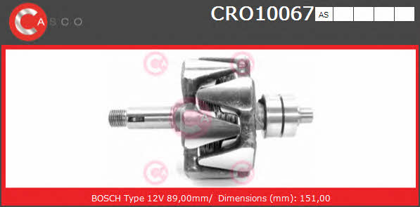 Casco CRO10067AS Ротор генератора CRO10067AS: Отличная цена - Купить в Польше на 2407.PL!
