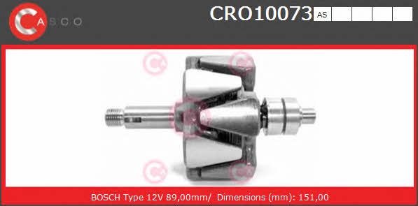 Casco CRO10073AS Ротор генератора CRO10073AS: Отличная цена - Купить в Польше на 2407.PL!