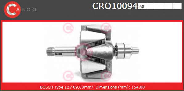 Casco CRO10094AS Rotor generator CRO10094AS: Buy near me in Poland at 2407.PL - Good price!
