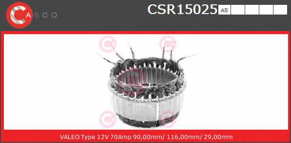 Casco CSR15025AS Alternator stator CSR15025AS: Buy near me in Poland at 2407.PL - Good price!