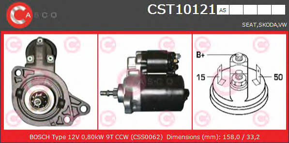 Casco CST10121AS Стартер CST10121AS: Отличная цена - Купить в Польше на 2407.PL!