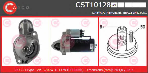 Casco CST10128AS Starter CST10128AS: Buy near me in Poland at 2407.PL - Good price!