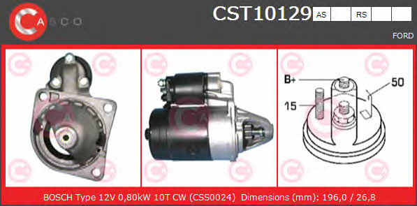 Casco CST10129RS Стартер CST10129RS: Отличная цена - Купить в Польше на 2407.PL!