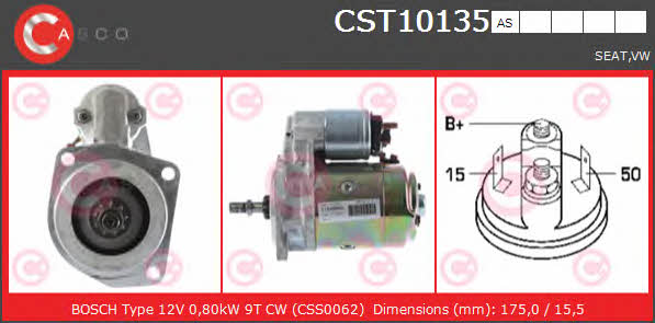 Casco CST10135AS Starter CST10135AS: Buy near me in Poland at 2407.PL - Good price!