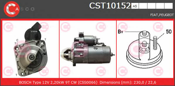Casco CST10152AS Starter CST10152AS: Buy near me at 2407.PL in Poland at an Affordable price!