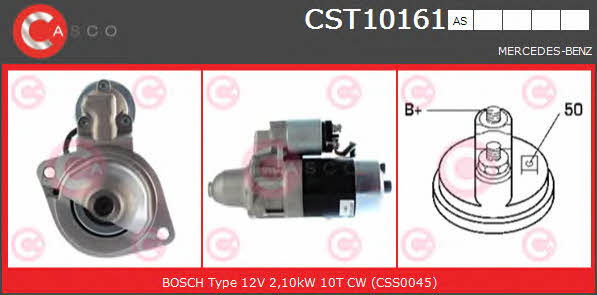 Casco CST10161AS Стартер CST10161AS: Отличная цена - Купить в Польше на 2407.PL!