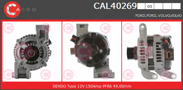 Casco CAL40269GS Alternator CAL40269GS: Dobra cena w Polsce na 2407.PL - Kup Teraz!