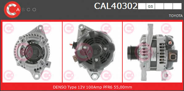 Casco CAL40302GS Alternator CAL40302GS: Dobra cena w Polsce na 2407.PL - Kup Teraz!